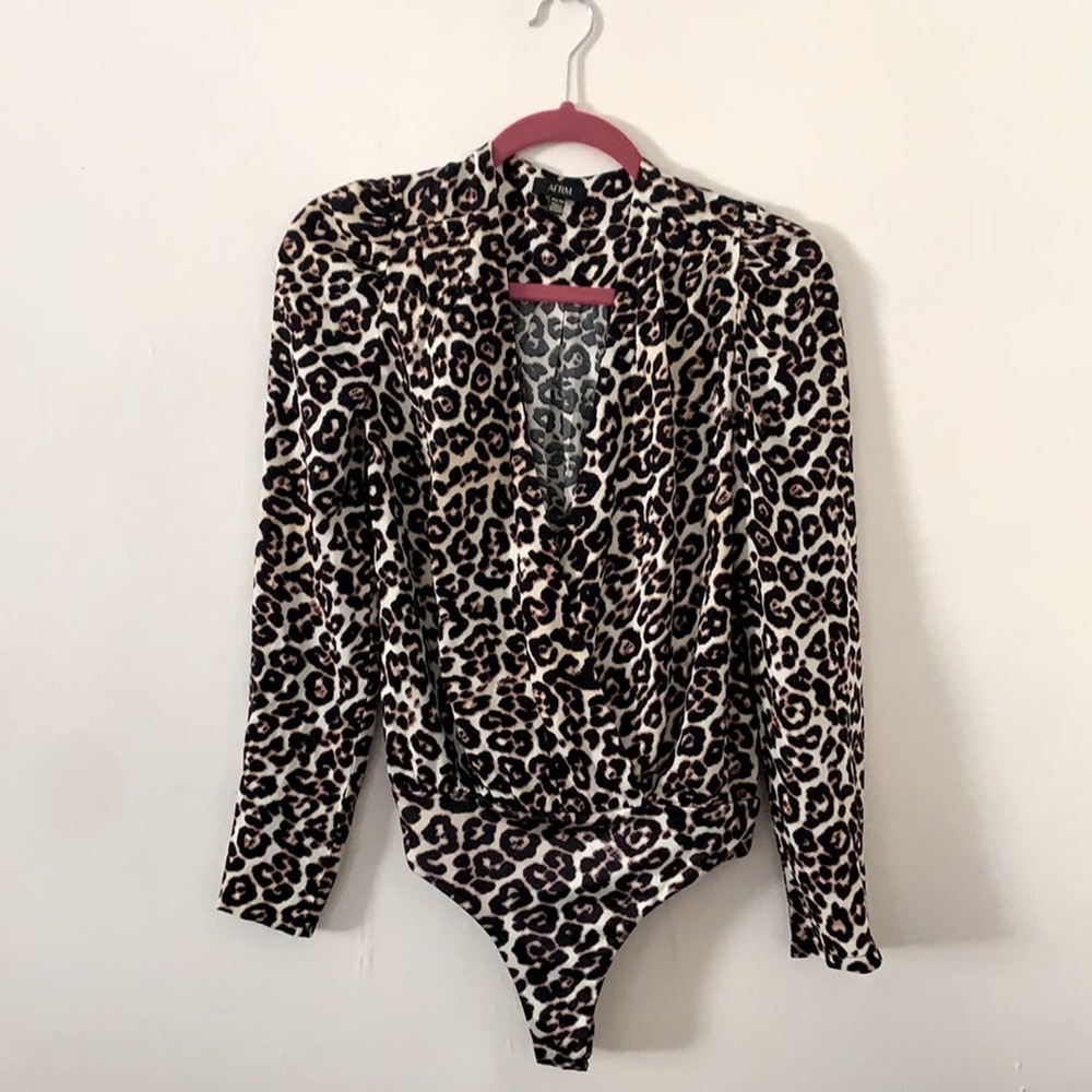 AFRM Danna Puff Sleeve Bodysuit - Picture 7 of 8